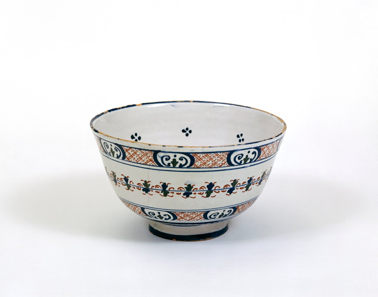 Punch bowl, made in London or Bristol, c.1620-30 by English School