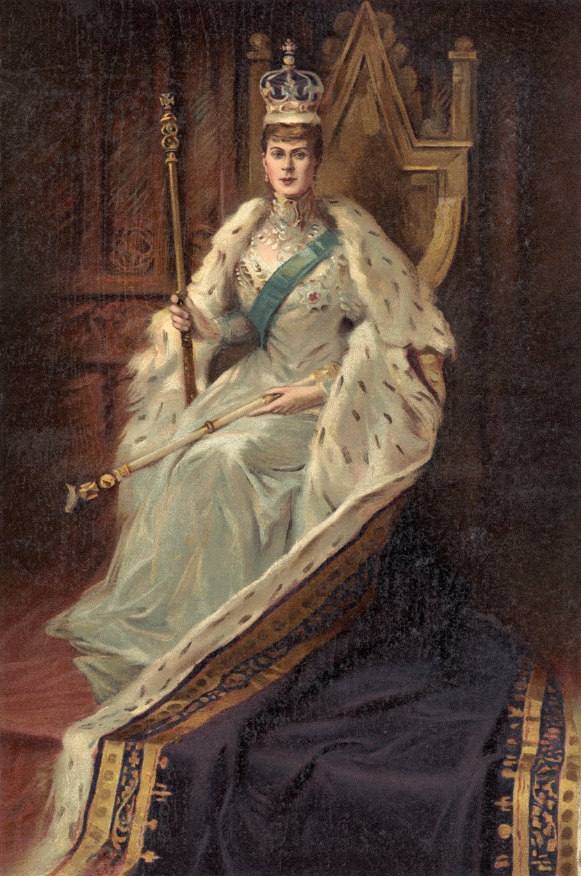 Queen Mary, Consort of King George V, from 