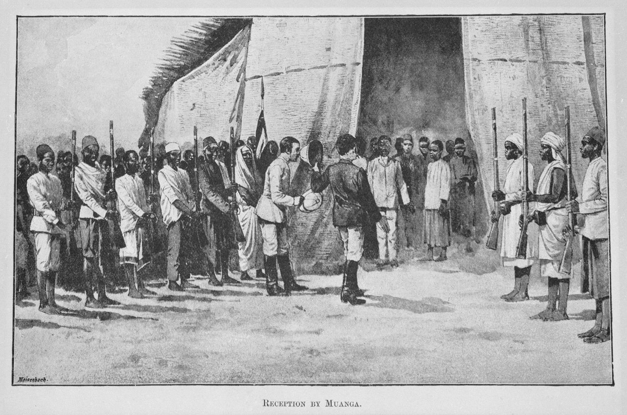 Reception by Muanga, from 