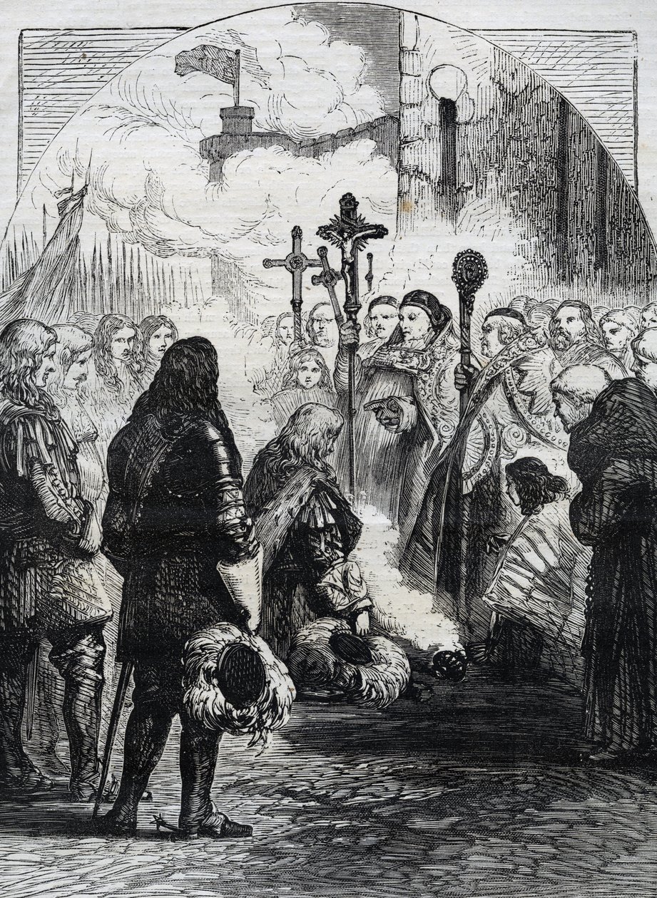 Reception of James II in Dublin, published in 