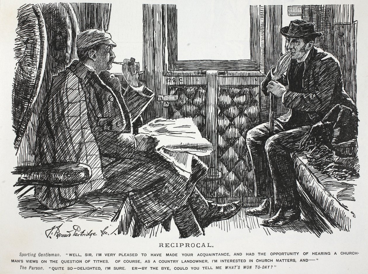 Reciprocal, Illustration from Punch by English School