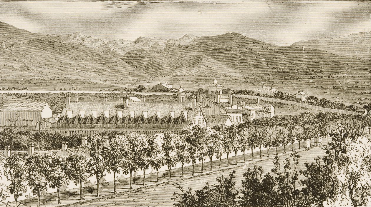 Residence of Brigham Young, second President of the Mormon Church, Salt Lake City, Utah, from 