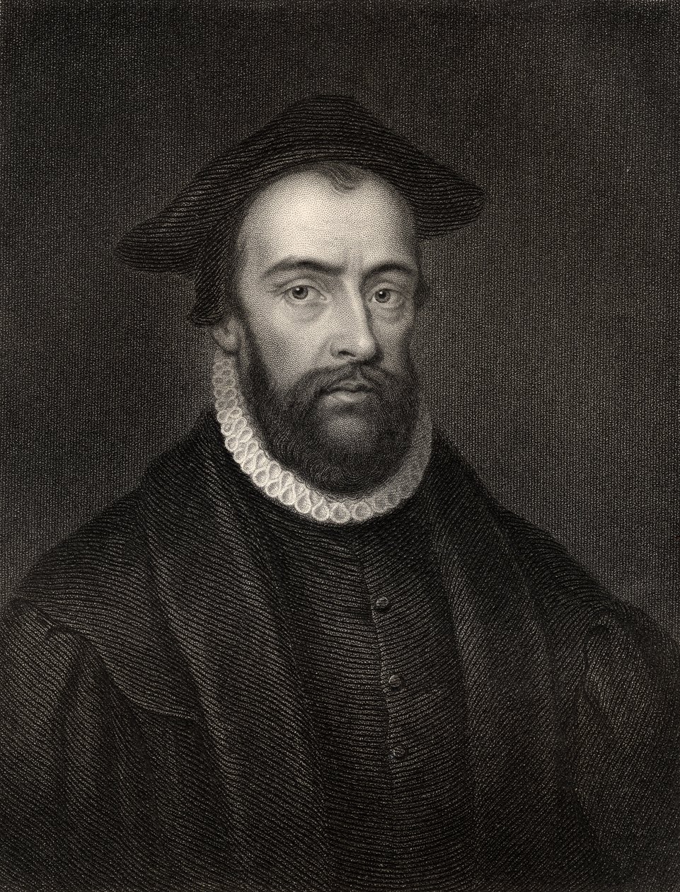 Rev John Bradford, engraved by J. Jenkins, from 