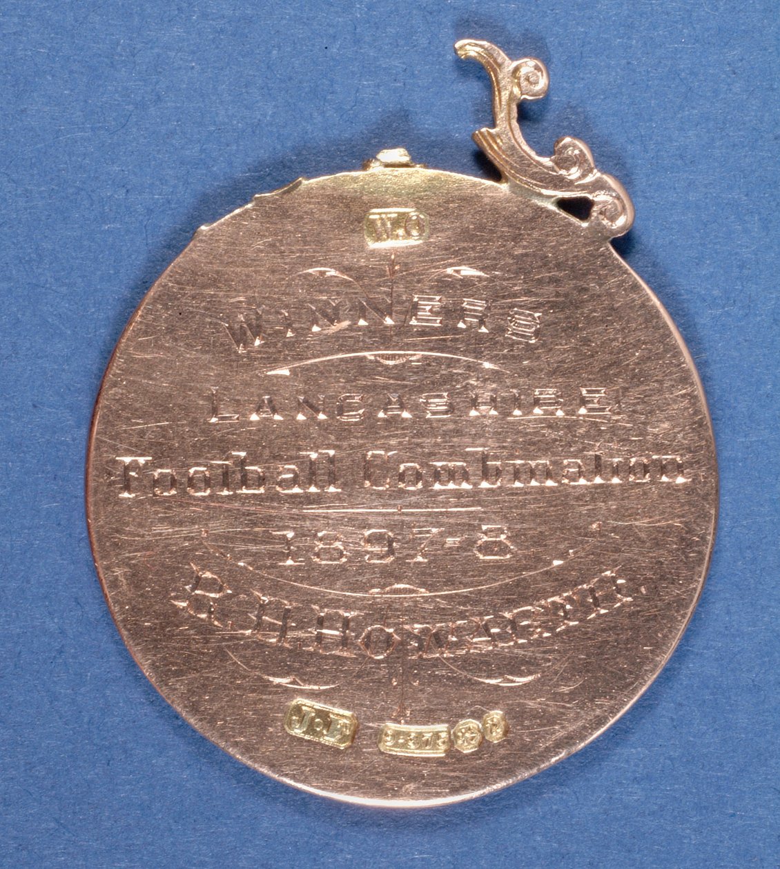 Reverse of a Preston North End Football Club medal, 1897-98 by English School