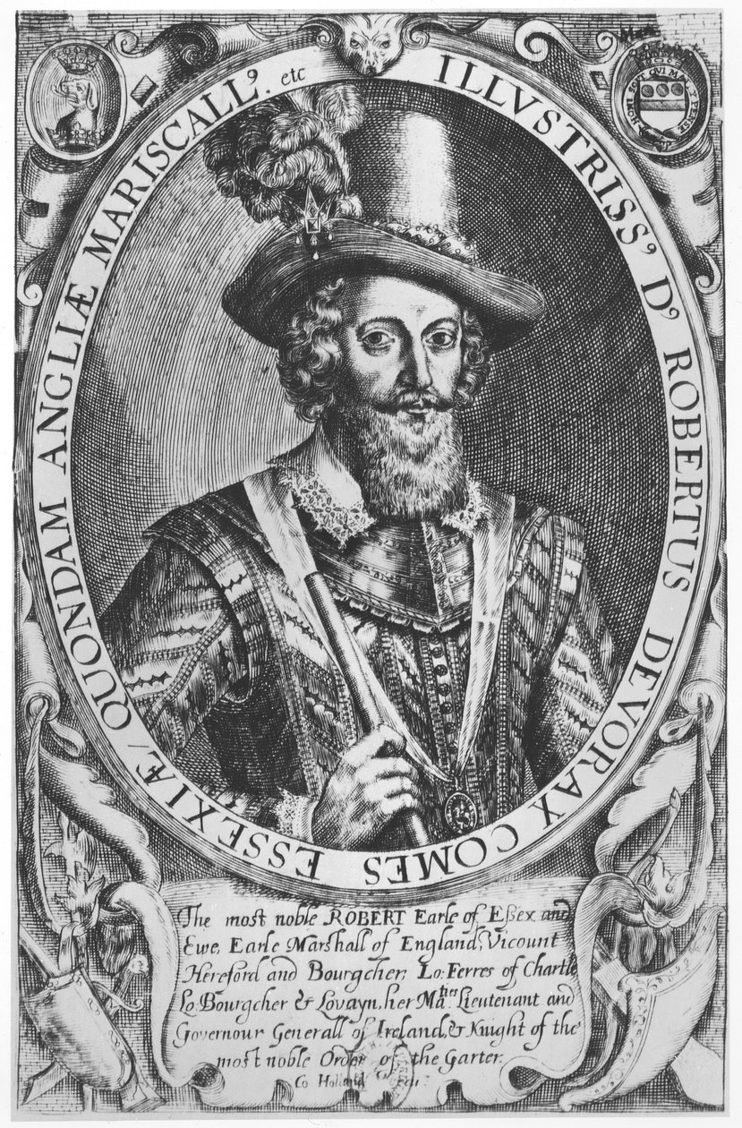 Robert Devereux, 2nd Earl of Essex by English School