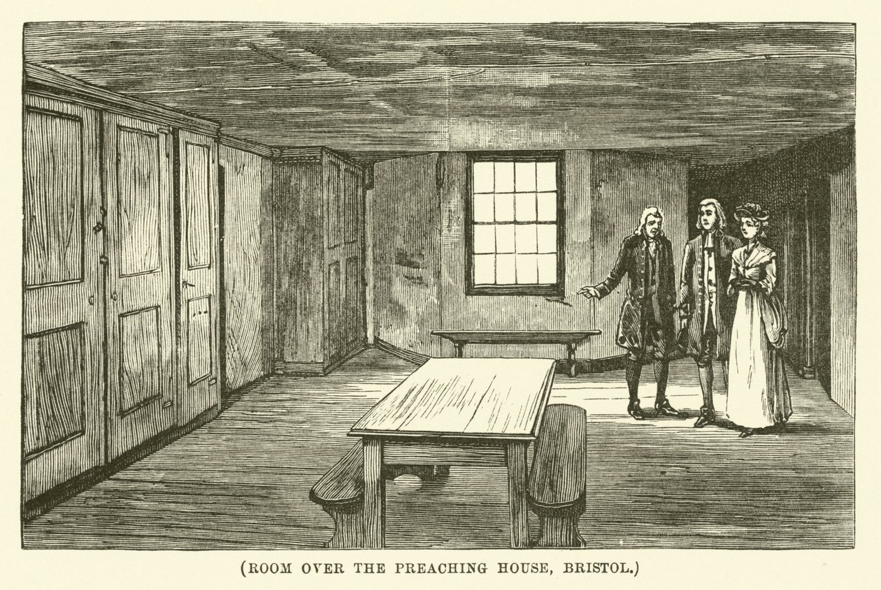 Room over the preaching house, Bristol by English School