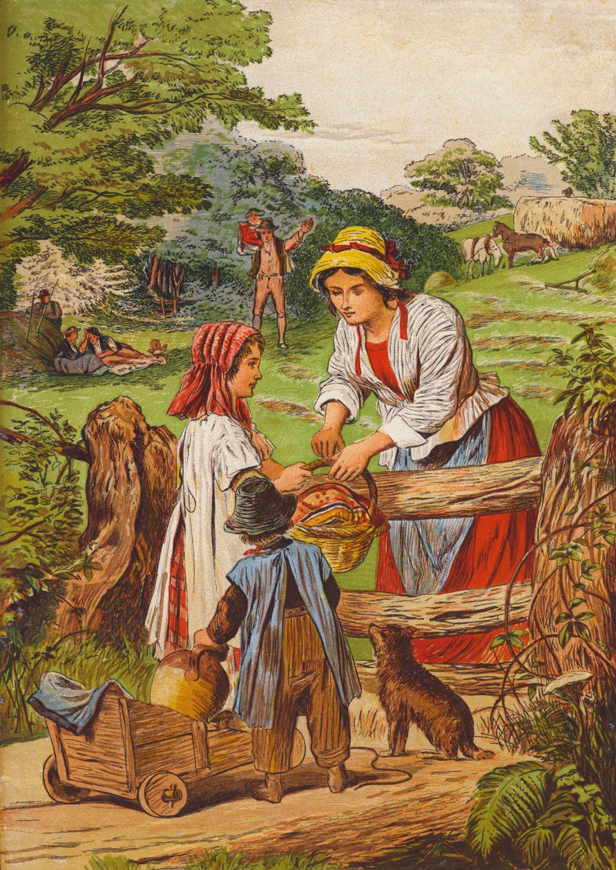 Rustic Scene by English School