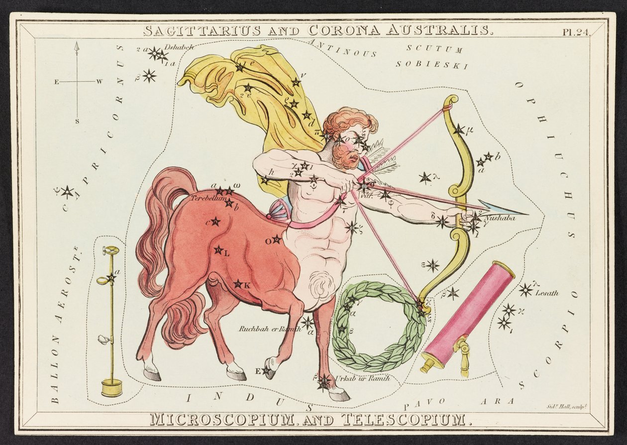 Sagittarius and Corona Australis, from 