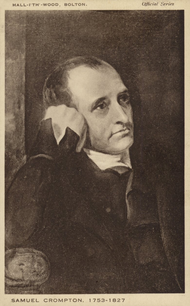 Samuel Crompton (1753-1827), English Inventor of the Spinning Mule by English School