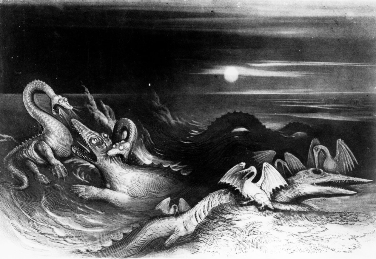 Sea Monsters Fight, from 