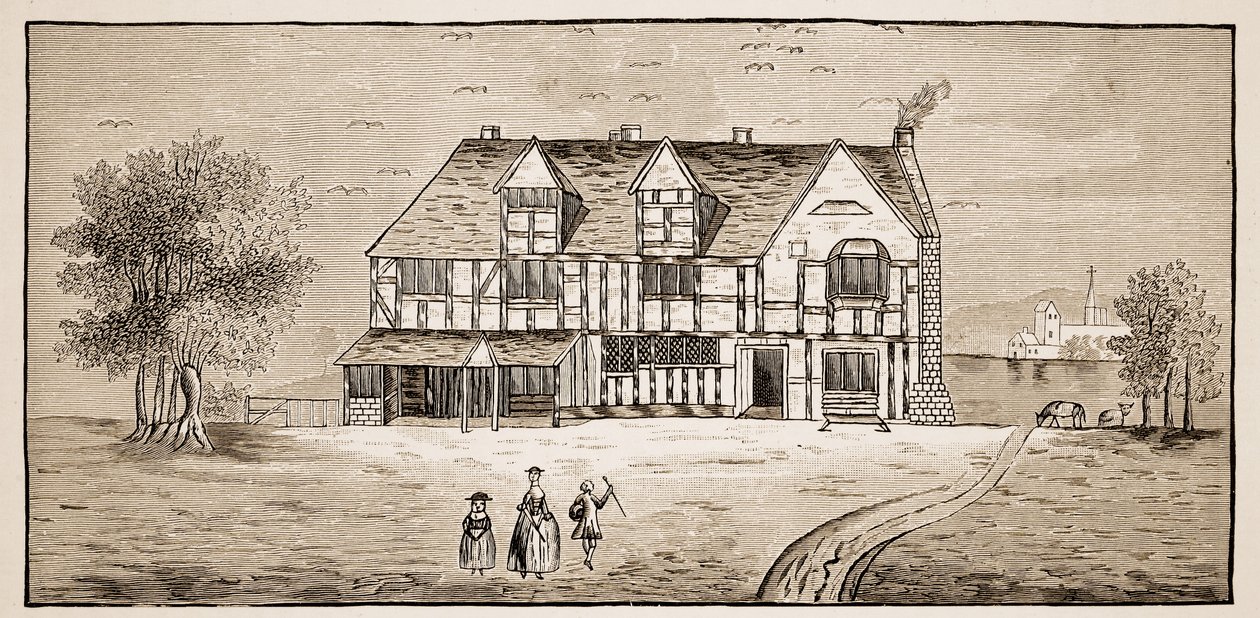 Shakespeares House, Stratford-Upon-Avon by English School