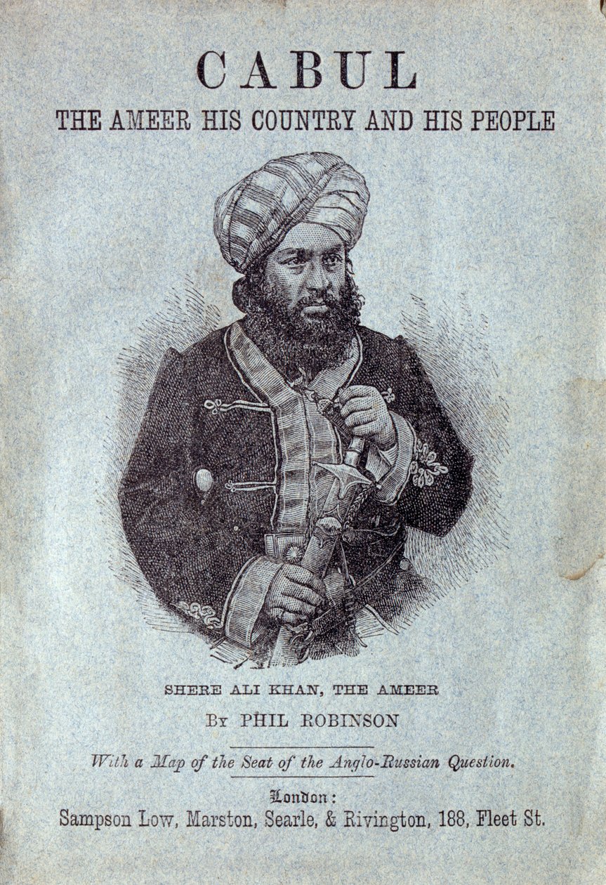 Shere Ali Khan, Ameer of Afghanistan, 1878 by English School