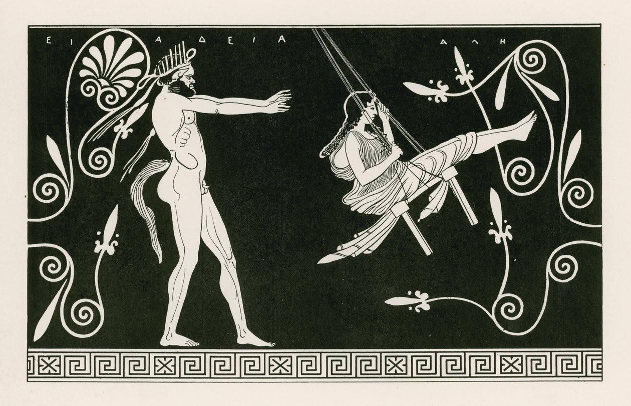 Silen Swinging Maiden by English School