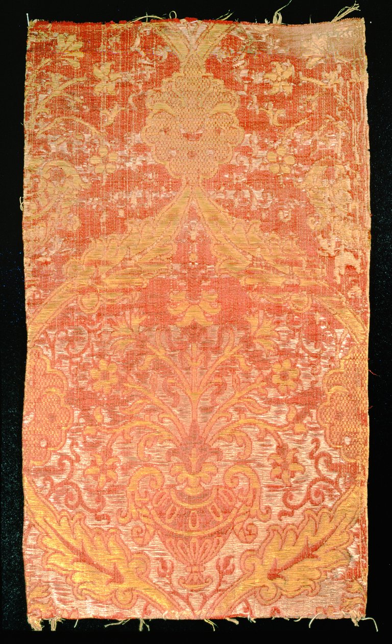 Silk and Linen Furnishing by English School