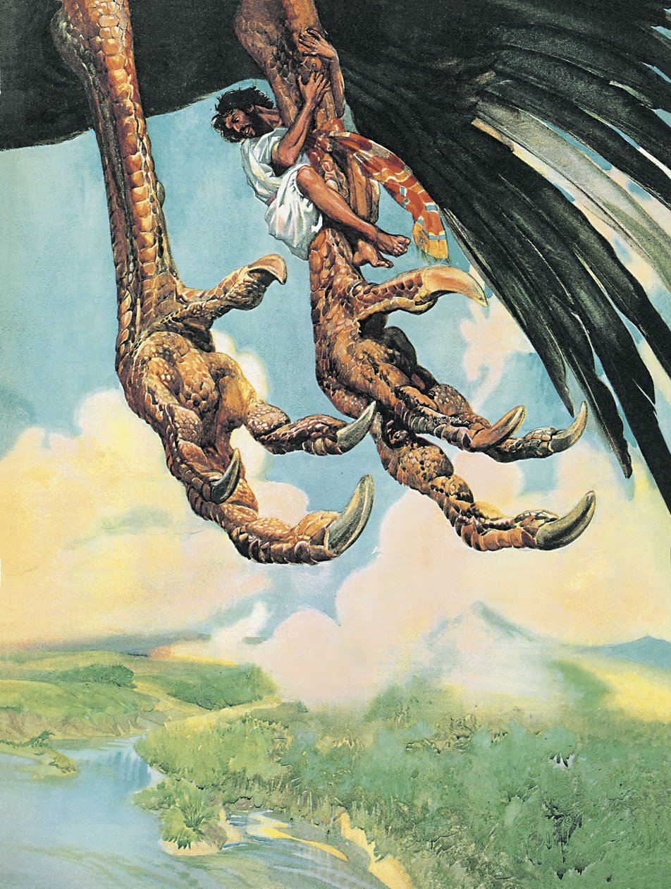 Sinbad and the Giant Roc by English School