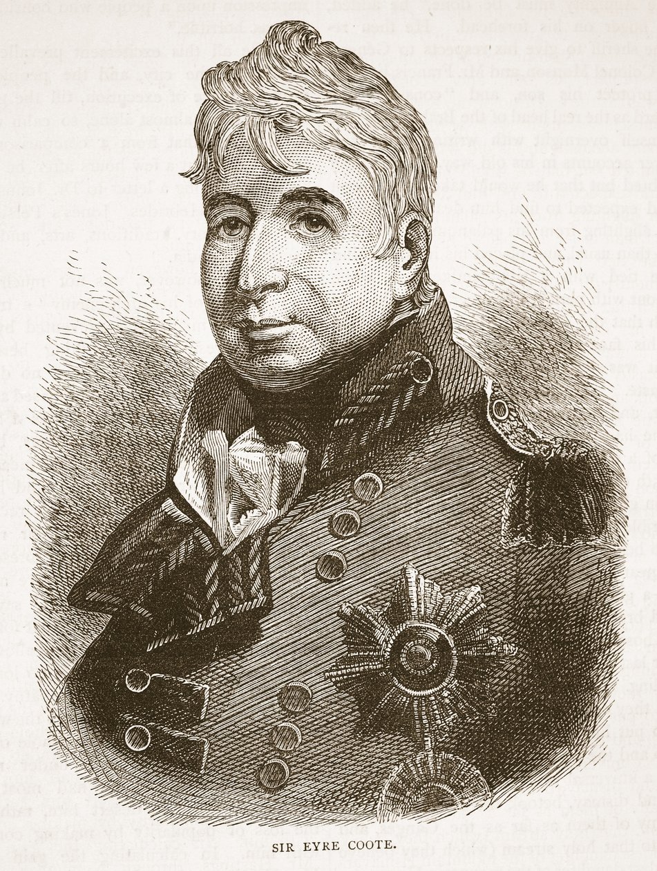 Sir Eyre Coote, Illustration from Cassell