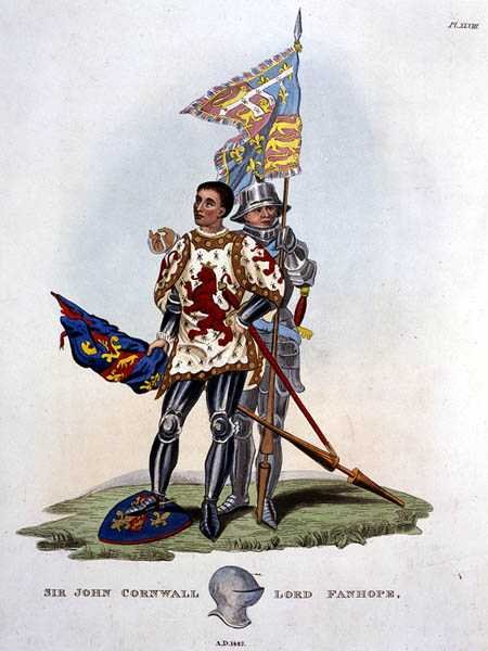 Sir John Cornwall, Lord Fanhope by English School