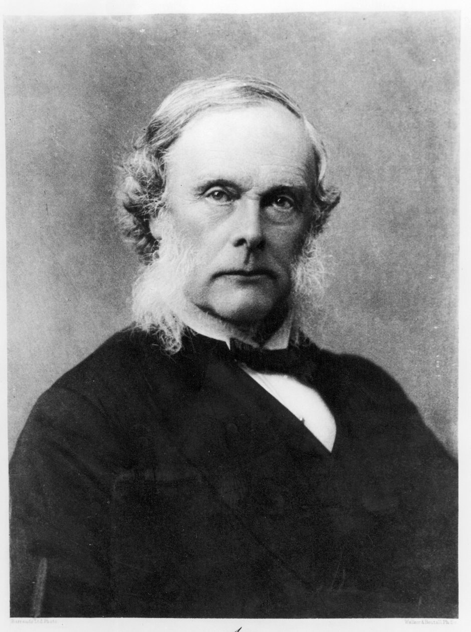 Sir Joseph Lister (1827-1912) engraved by Walker and Boutall by English School