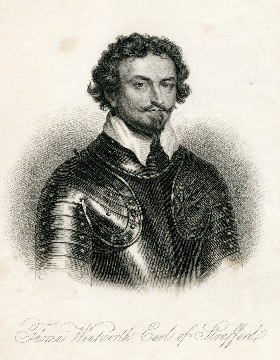 Sir Thomas Wentworth, 1st Earl of Strafford (1593-1641) by English School