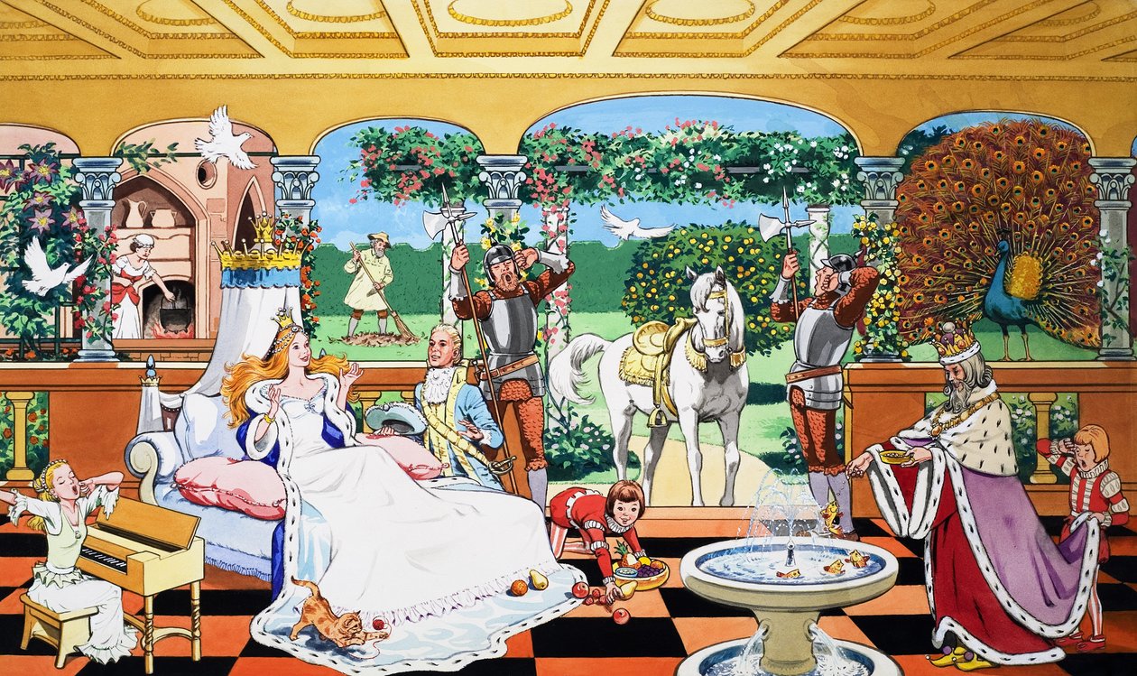 Sleeping Beauty Awakened by English School