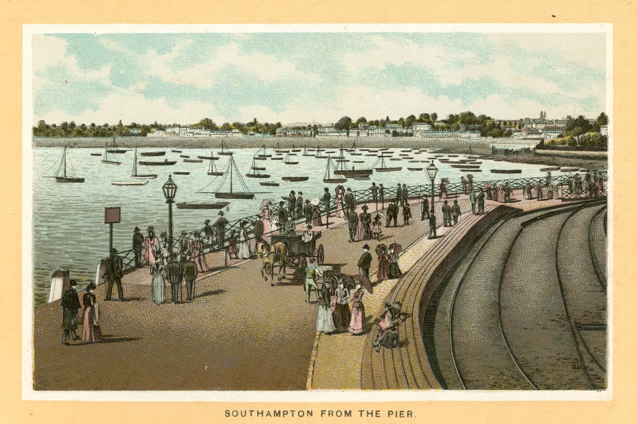 Southampton from the Pier by English School