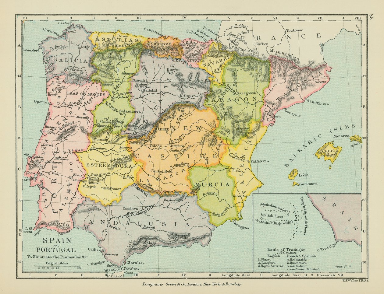 Spain and Portugal by English School