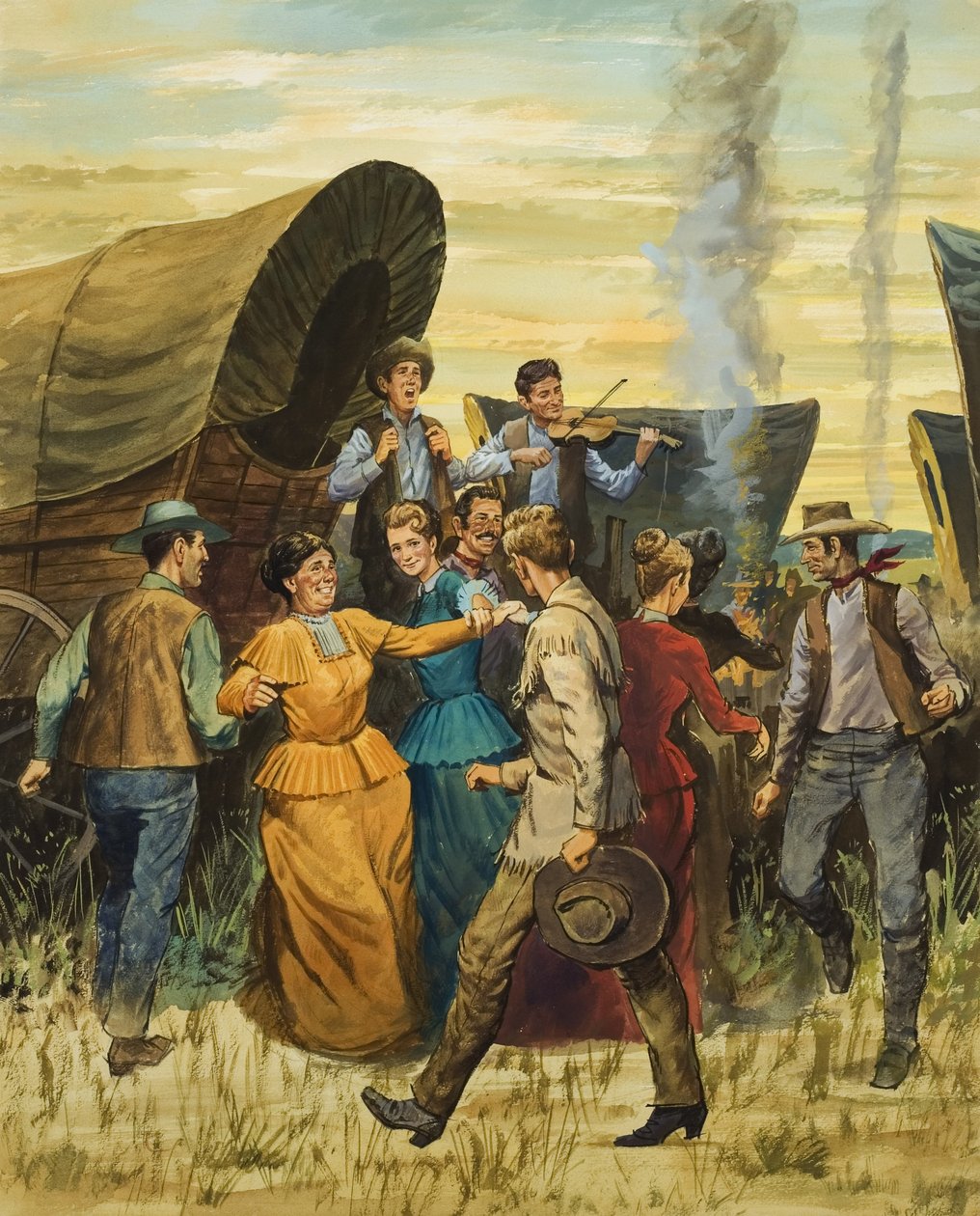Square Dance by English School