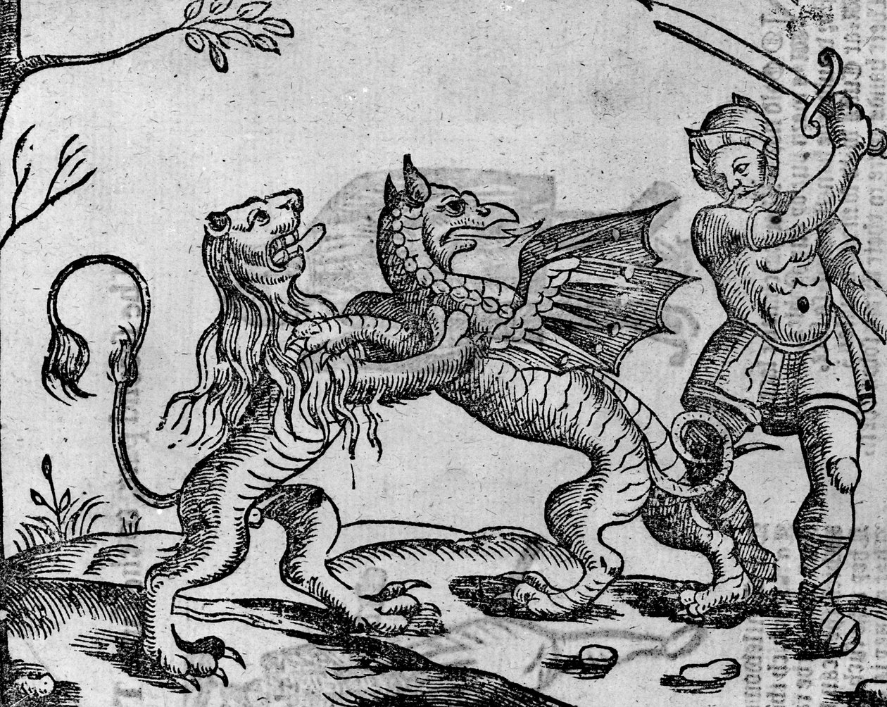 St George and the Dragon, from 