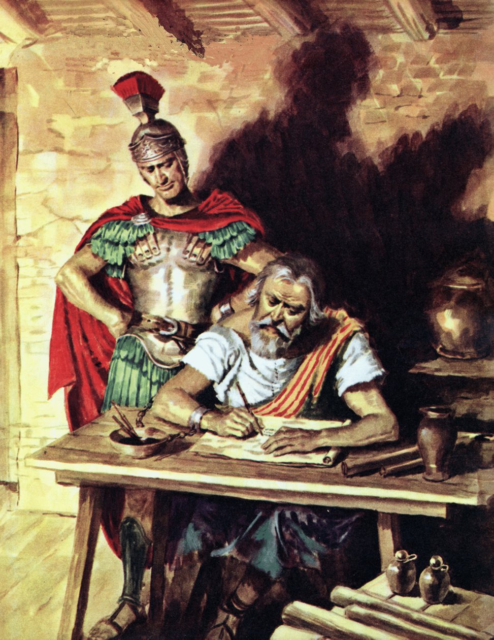 St Paul in Prison by English School