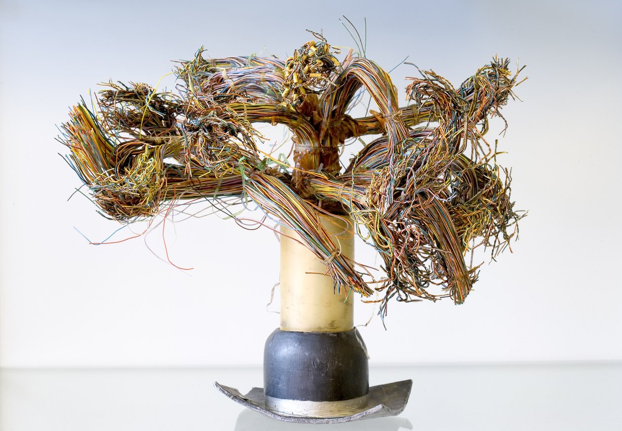Telephone cable, c.1917 by English School