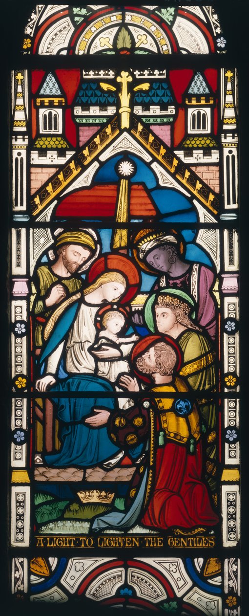 The Adoration of the Magi, English, 19th century by English School