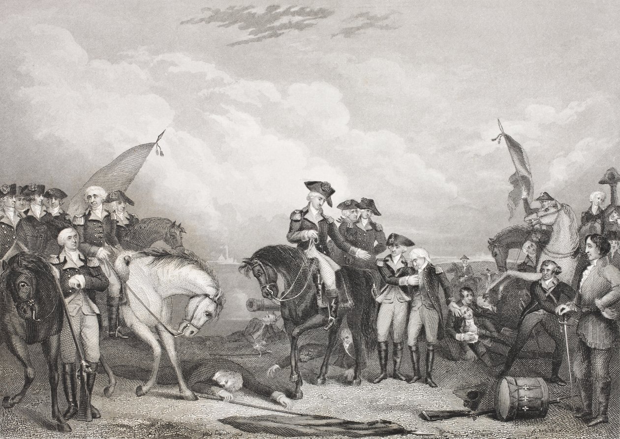 The Battle of Trenton, December 26, 1776, from 