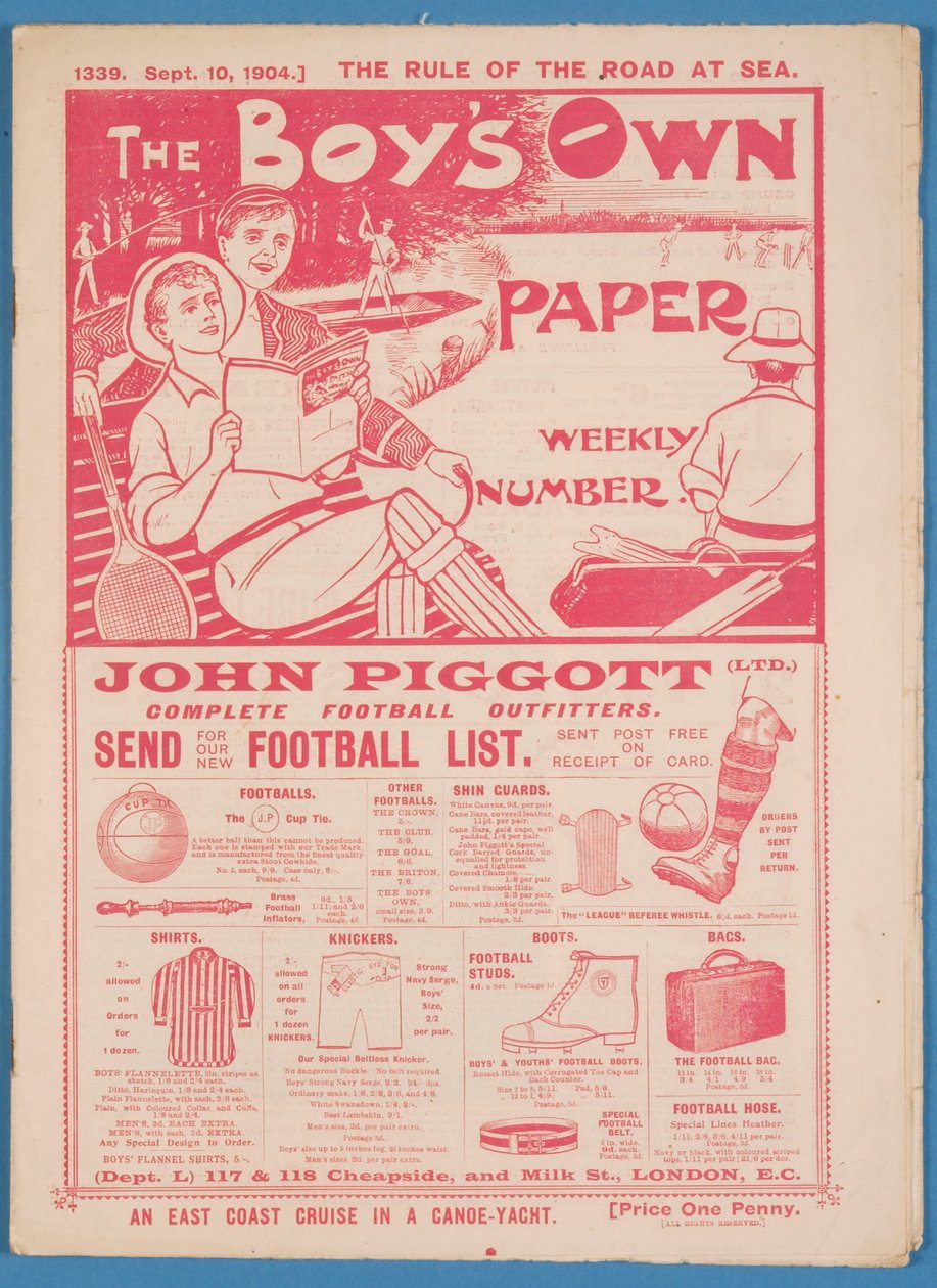 The Boys Own Paper, 1904 by English School