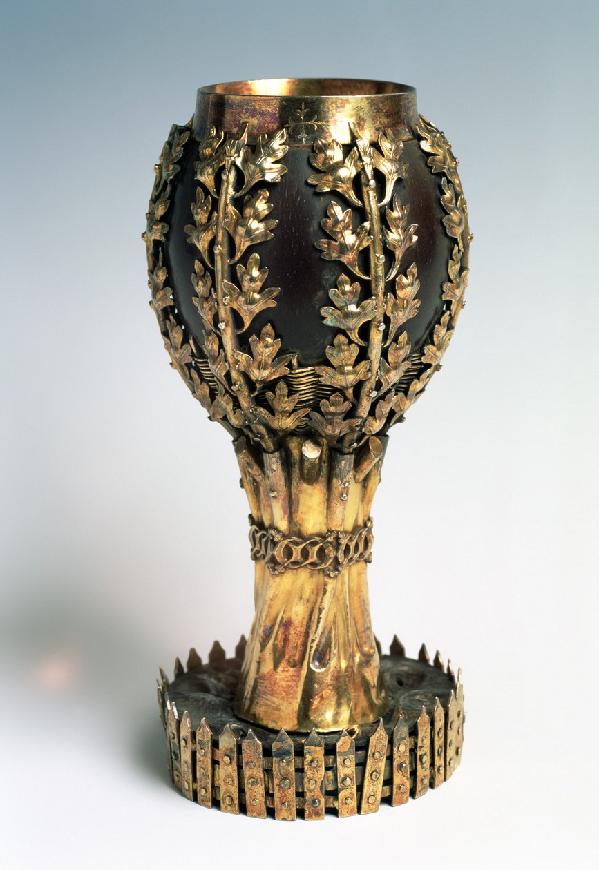 The Columbus, or Pallisade Cup, 1492 by English School