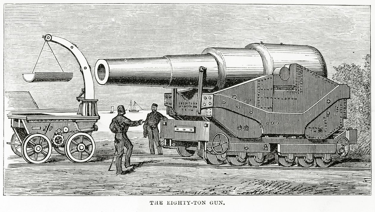 The Eighty-Ton Gun by English School