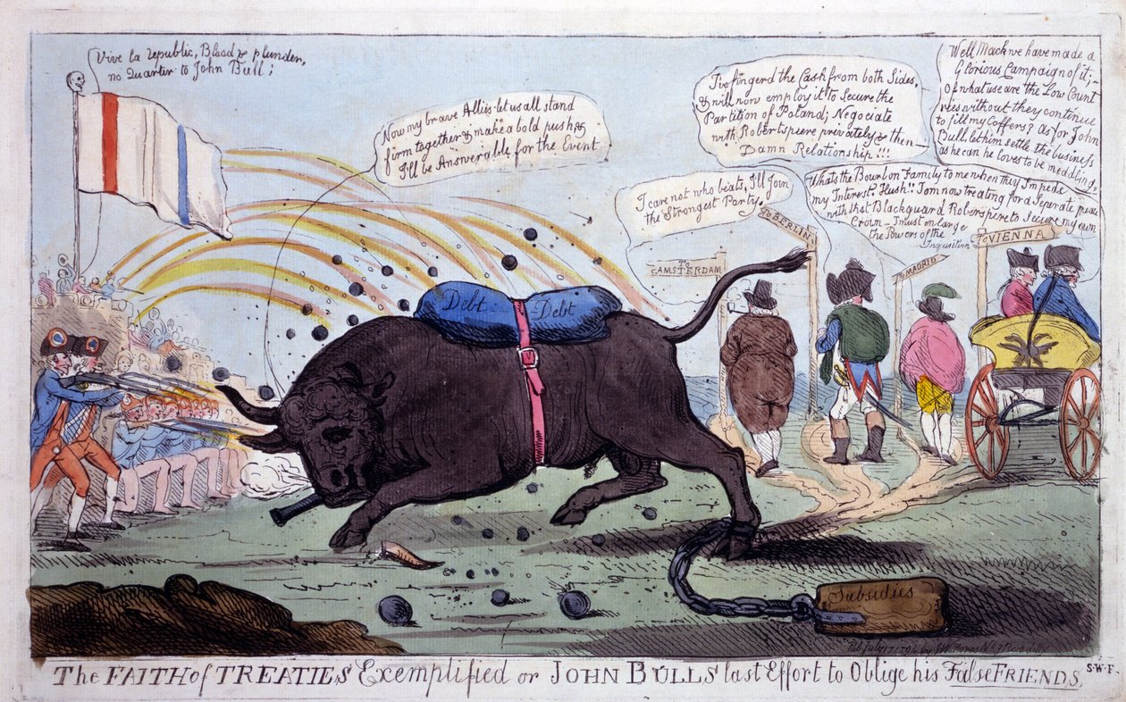 The Faith of Treaties Exemplified or John Bull