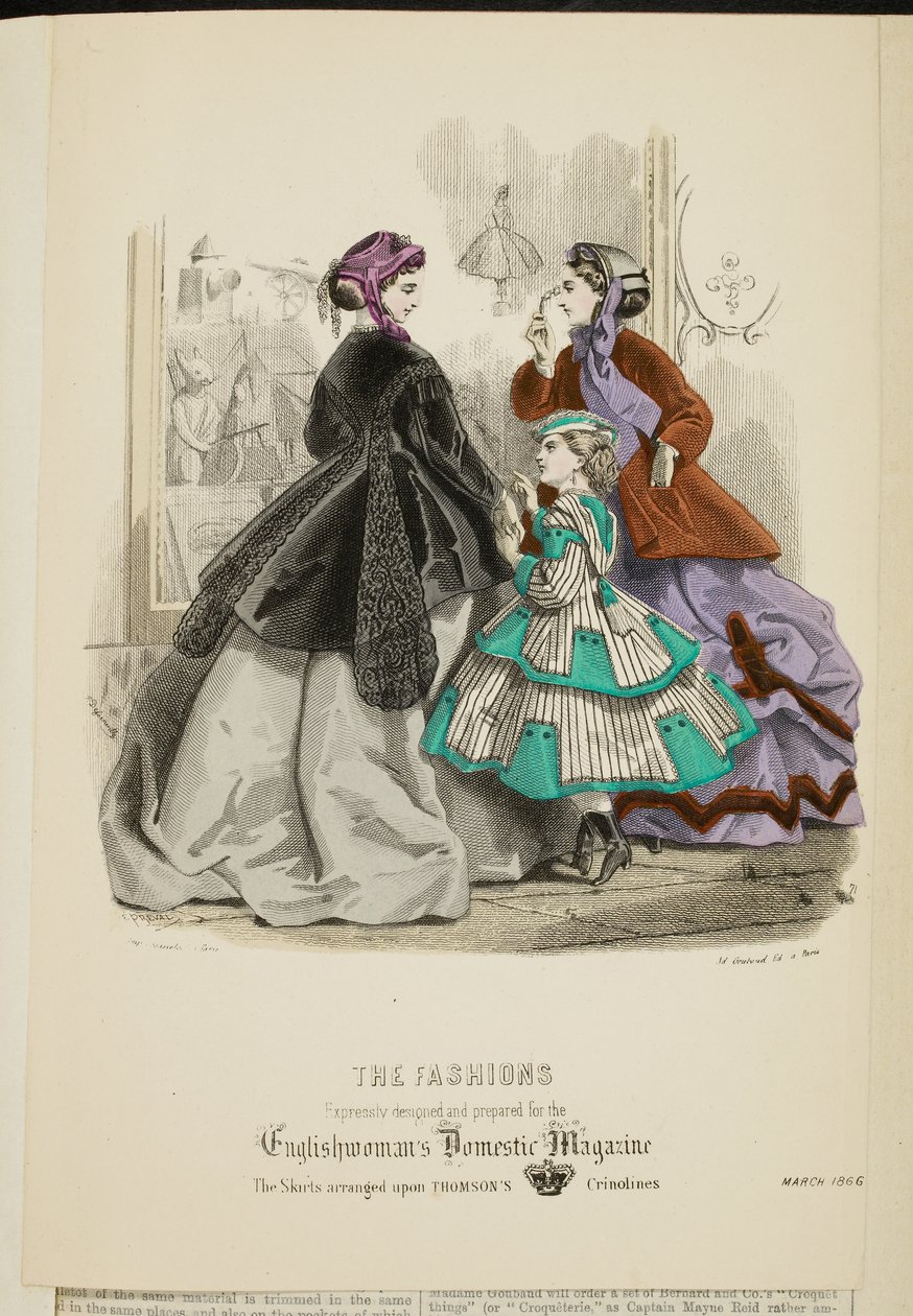 The Fashions, from The Englishwoman
