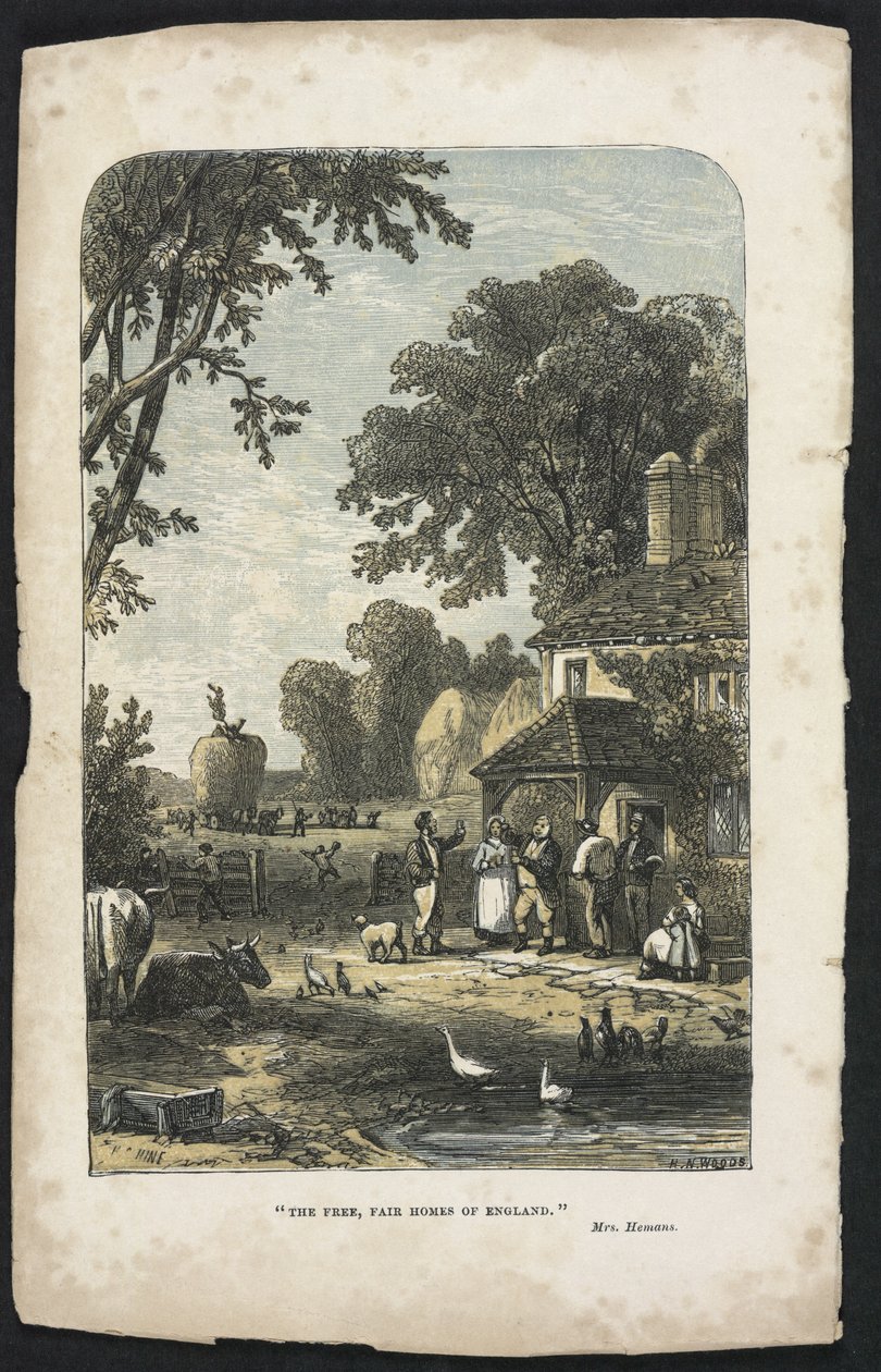 The Free, Fair Homes of England, illustration from 