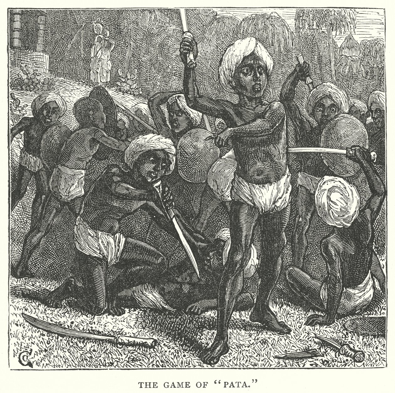 The Game of Pata by English School