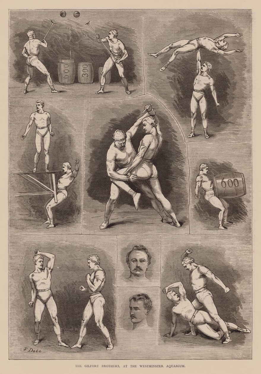 The Gilfort Brothers, at the Westminster Aquarium by English School