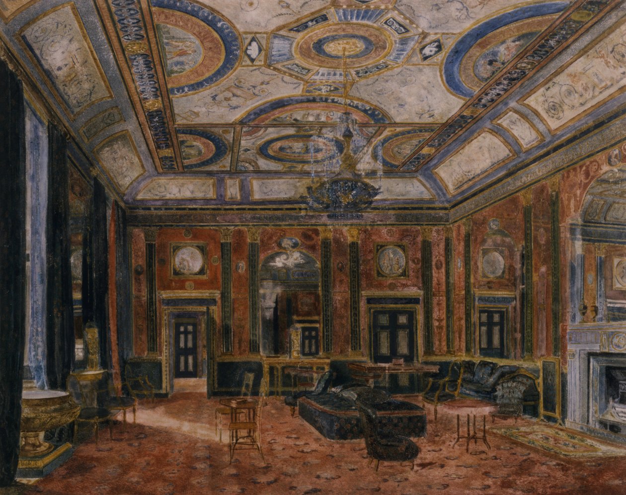 The Glass Drawing Room, Northumberland House, c.1870 by English School
