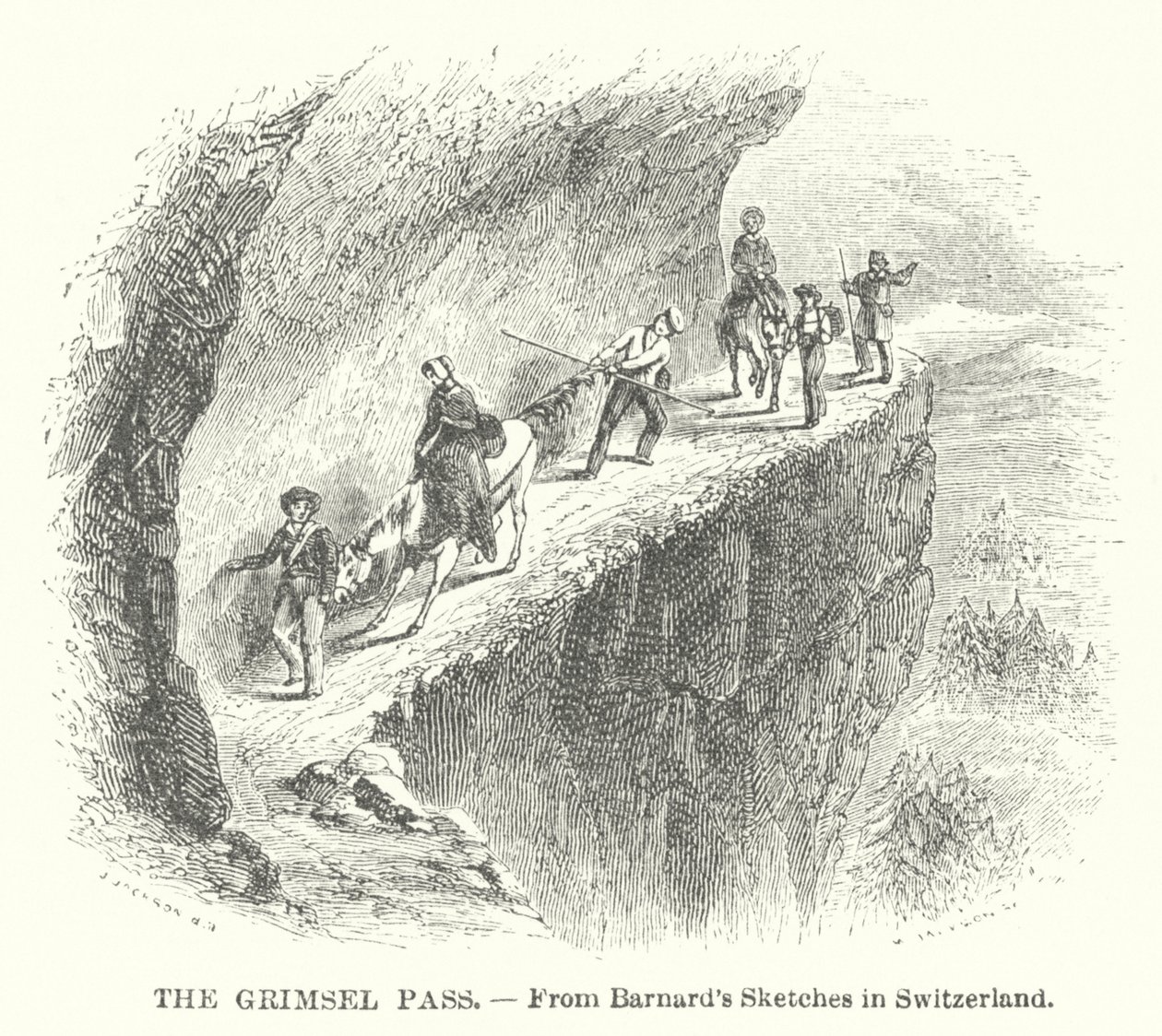The Grimsel Pass by English School