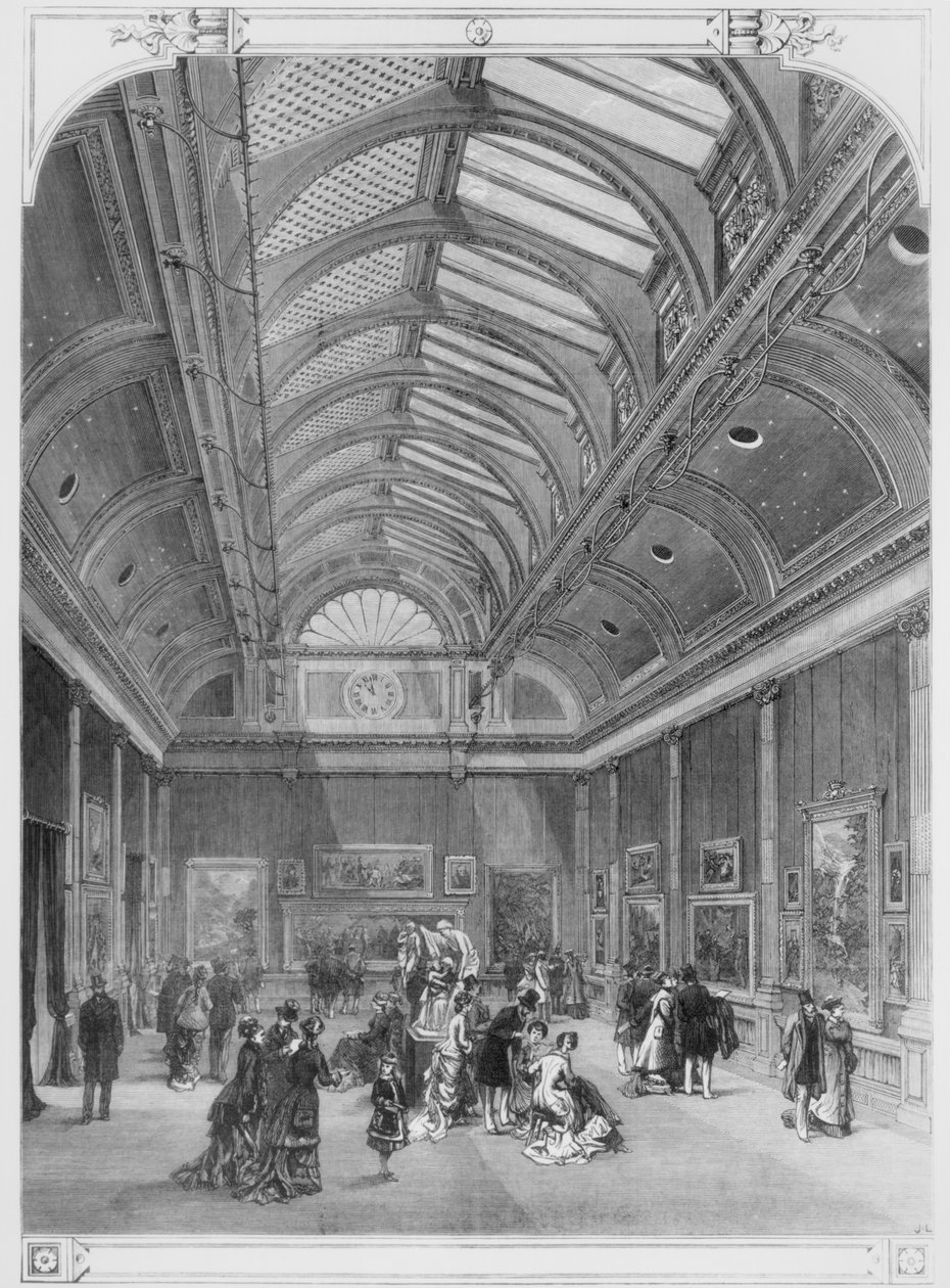 The Grosvenor Gallery of Fine Art, New Bond Street, 1877 by English School