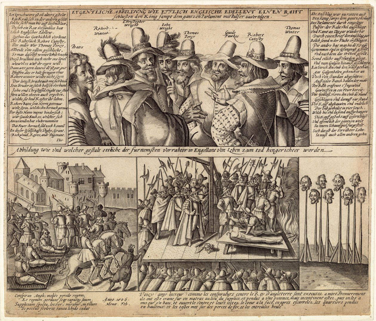 The Gunpowder Plot by English School