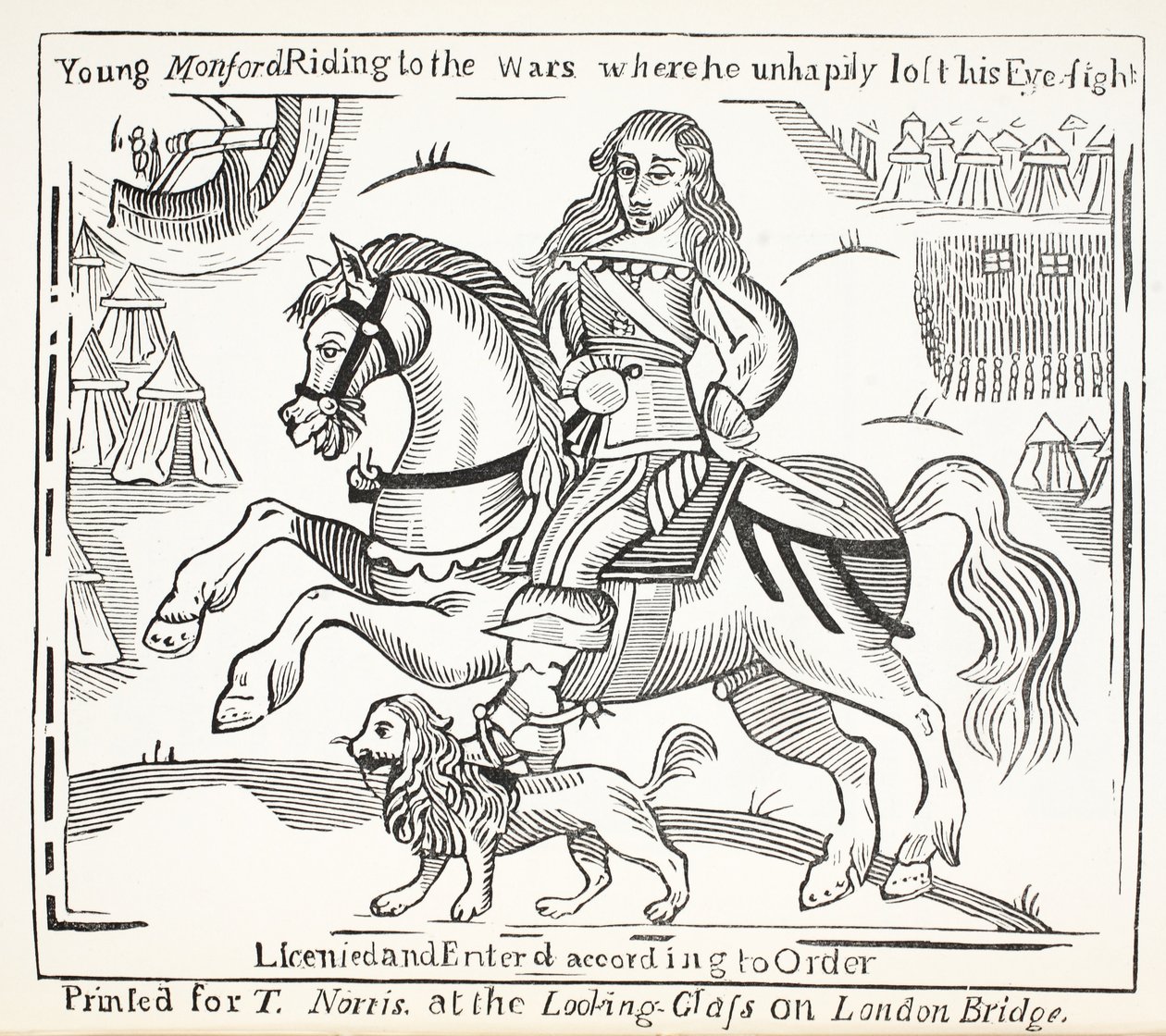 The History of the Blind Beggar of Bednal Green (illustration) by English School
