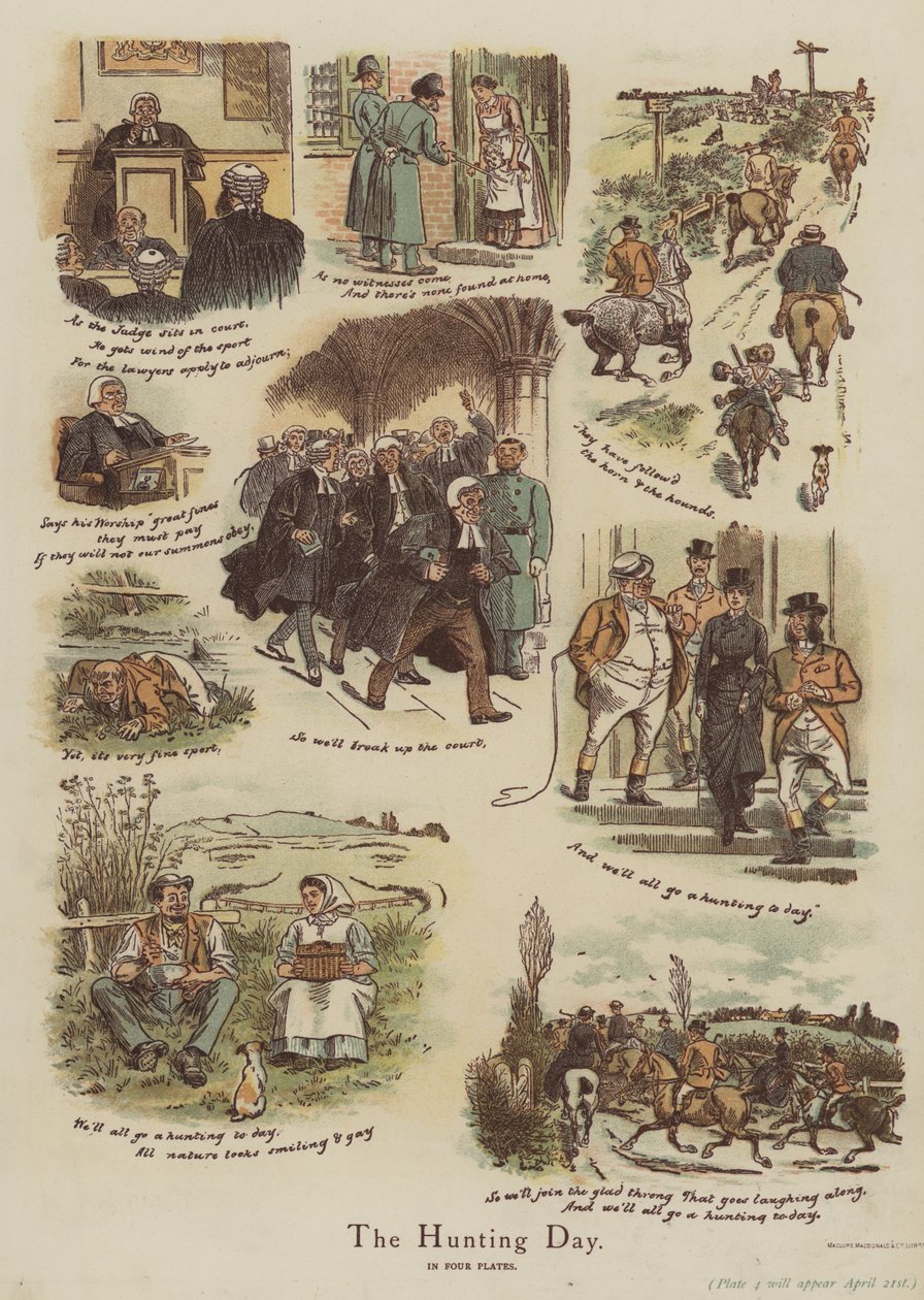 The Hunting Day by English School