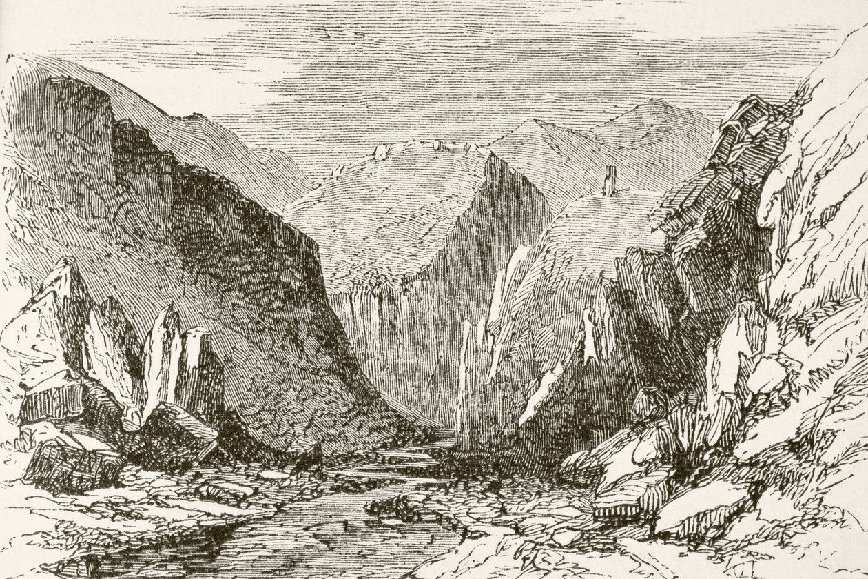The Khyber Pass, from 