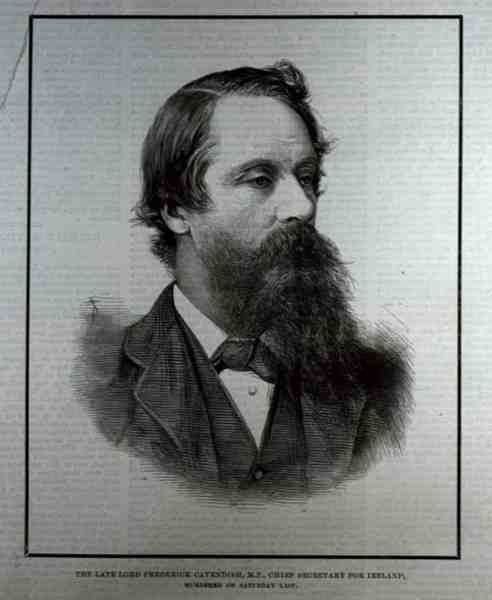 The Late Lord Frederick Cavendish (1836-82), M.P., Chief Secretary for Ireland by English School