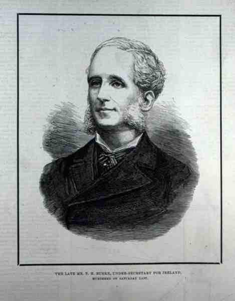 The Late Mr. T. H. Burke, Under-Secretary for Ireland by English School