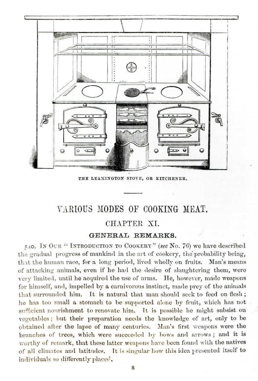 The Leamington Stove, or Kitchener, from Chapter XI of 